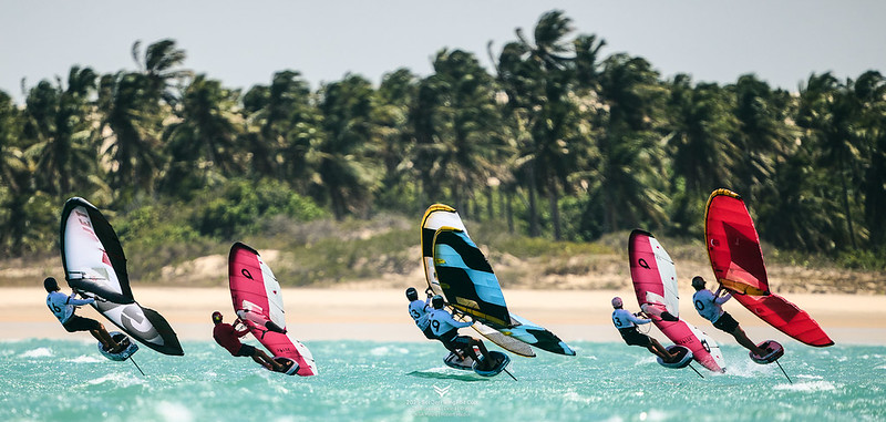 Ceará é parada obrigatória para as competições de wingfoil