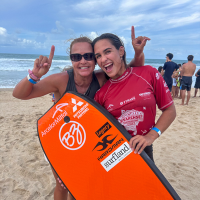 Taibinha brilha na 1ª etapa do circuito cearense de bodyboarding