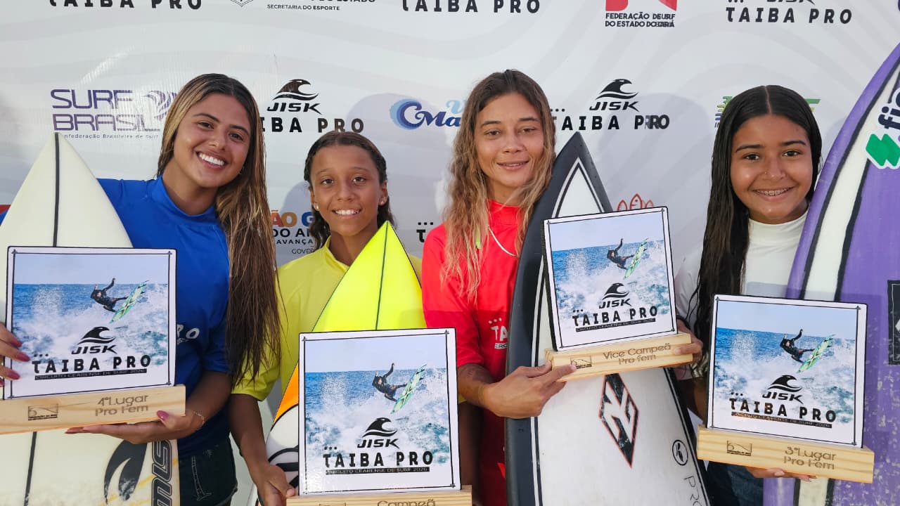 Primeira etapa do Circuito Cearense de Surfe marca o início de uma nova era para o surfe feminino